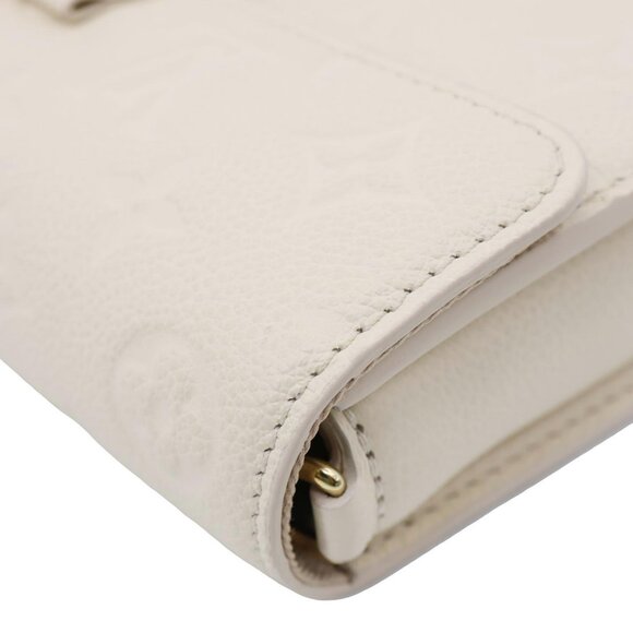 Louis Vuitton  Metis Monogram Empreinte Leather Wallet On Chain Cream - Picture 10 of 13